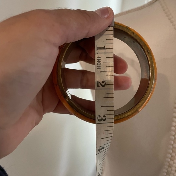 Vintage orange bracelet - Picture 6 of 6